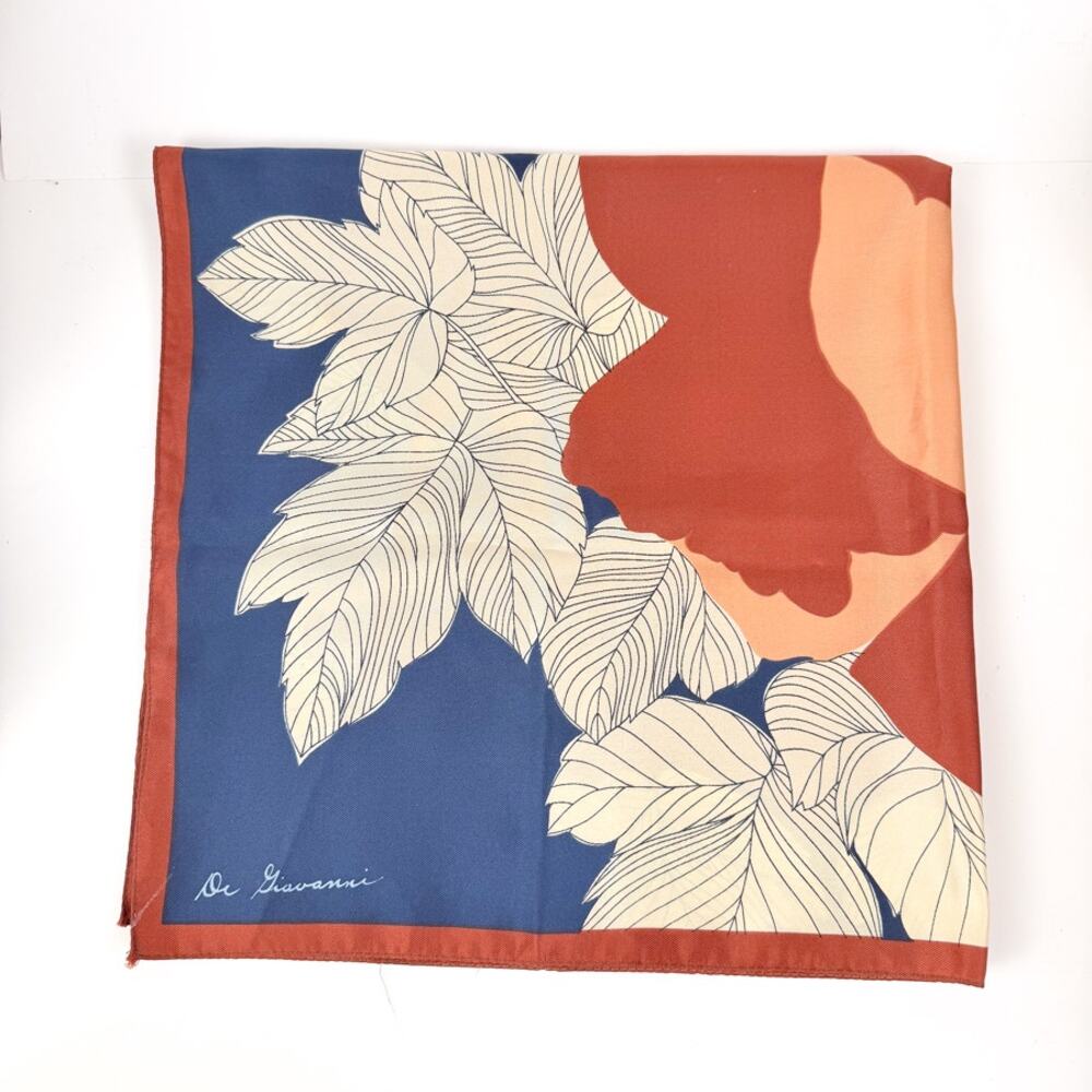 Large Vintage Square Scarf